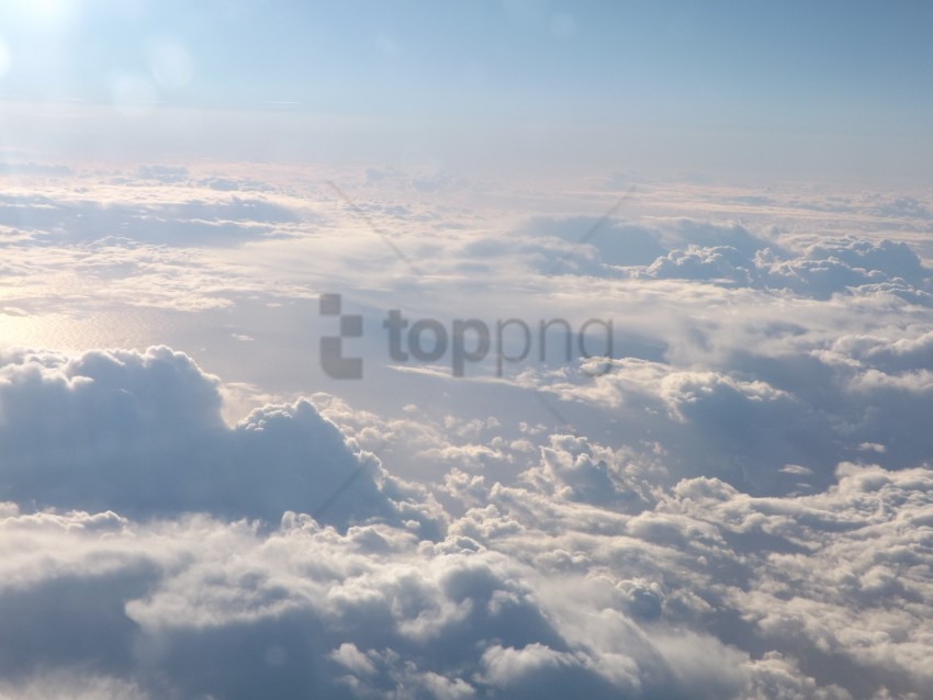 above the clouds PNG images with transparent overlay