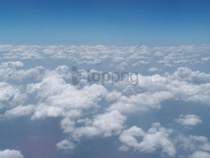 above the clouds PNG for web design