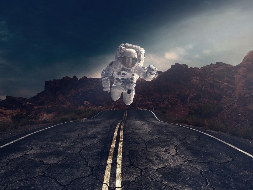 astronaut gravity road asphalt rocks stones PNG transparent photos mega collection