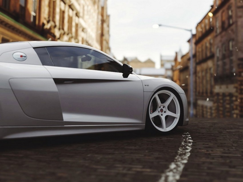 audi r8 audi wheel side view Free PNG images with alpha transparency