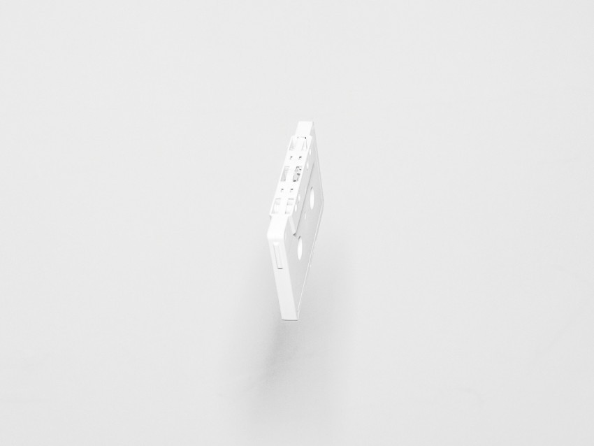 audio cassette cassette white minimalism Transparent PNG images set