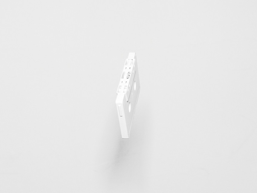 audio cassette cassette white minimalism Transparent PNG images set 4k wallpaper