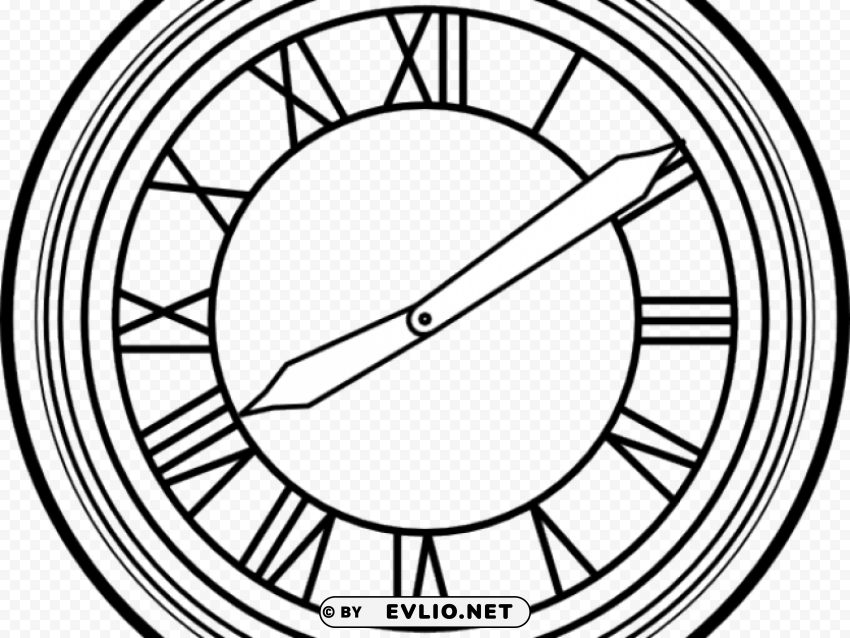 back to the future clock face Isolated Item with Clear Background PNG