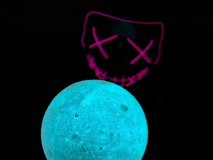 ball glow mask dark blue PNG files with alpha channel