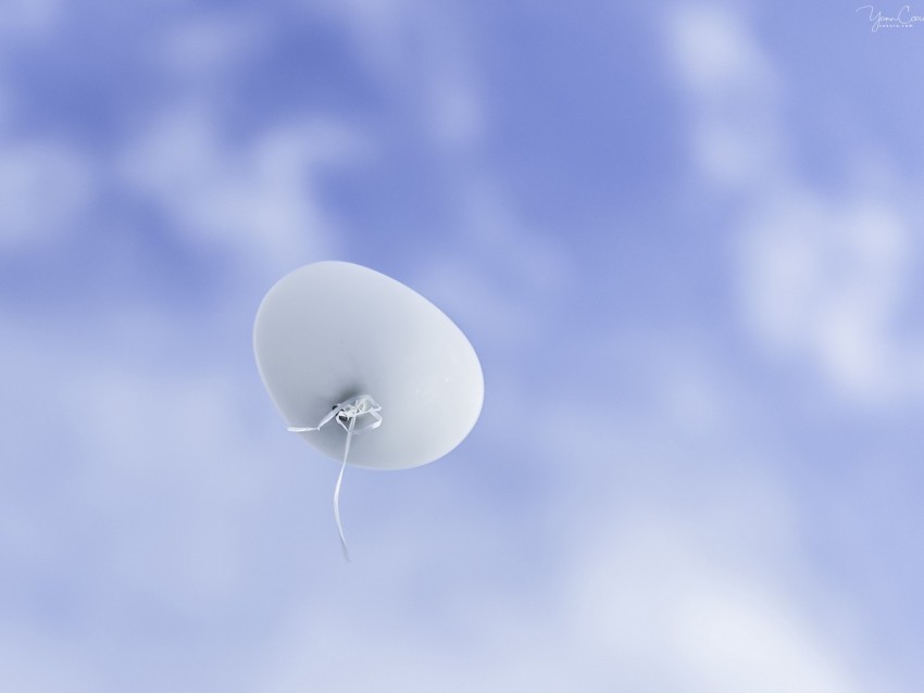 balloon white sky clouds flight Free PNG images with transparent backgrounds