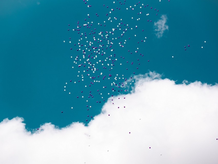 balloons flight sky clouds lightness Transparent design PNG