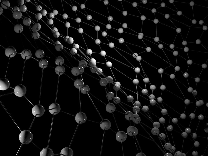 balls network tangled 3d dark HighResolution Isolated PNG with Transparency