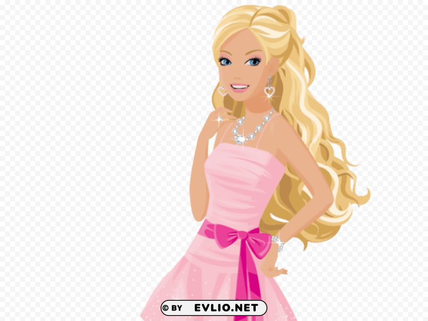 barbie Isolated Subject in HighResolution PNG
