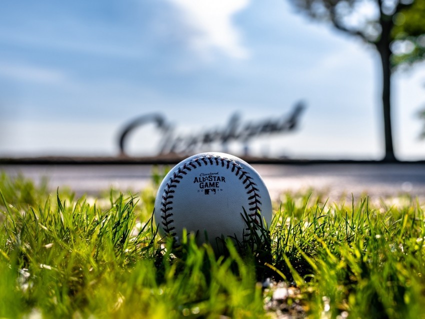 baseball ball grass Isolated Graphic Element in HighResolution PNG