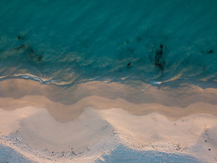 beach sea aerial view sand water PNG transparent graphic