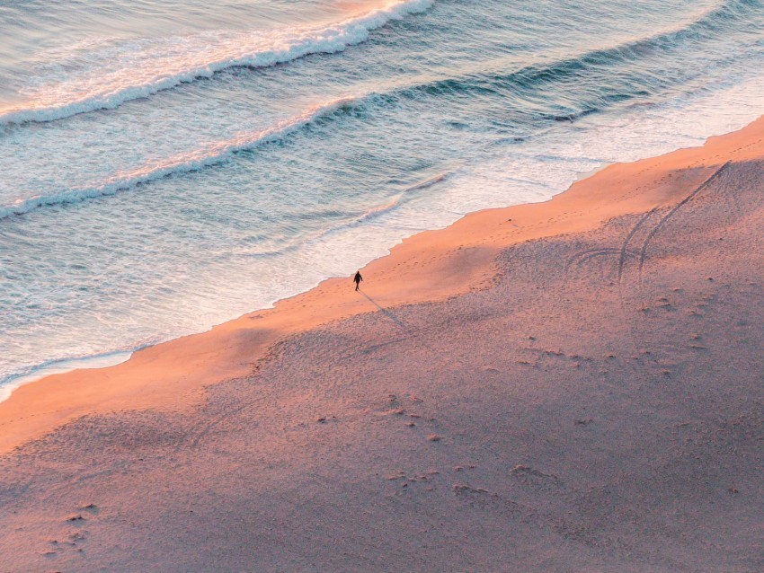 beach silhouette aerial view sea coast Isolated Icon on Transparent Background PNG