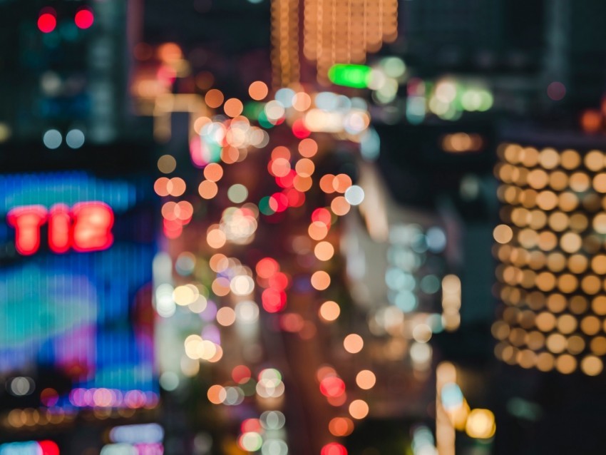 blur bokeh lights colorful glare city PNG images with clear backgrounds