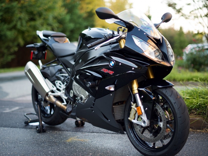 bmw s1000rr bmw bike sports motorcycle black PNG for educational projects 4k wallpaper