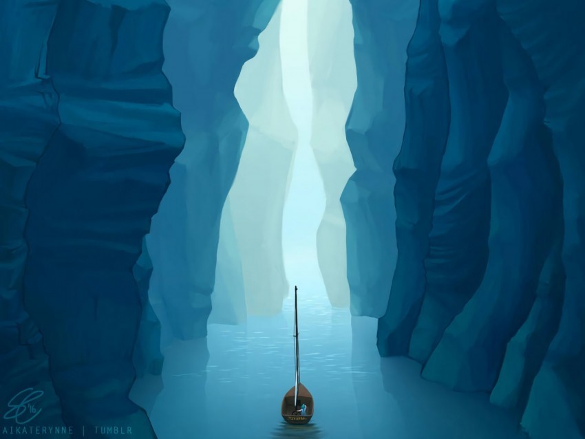 boat cave river art PNG transparent images extensive collection