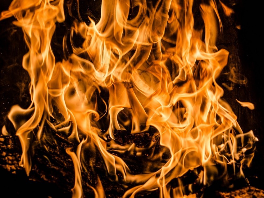 bonfire fire firewood flame combustion PNG for overlays 4k wallpaper