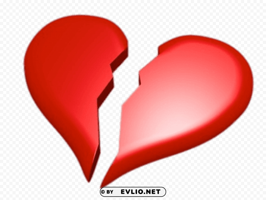 broken heart PNG images without restrictions