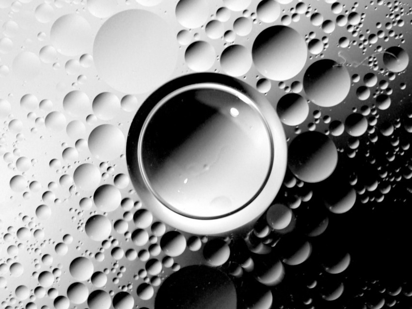 bubbles bw form gray white Isolated Design in Transparent Background PNG 4k wallpaper