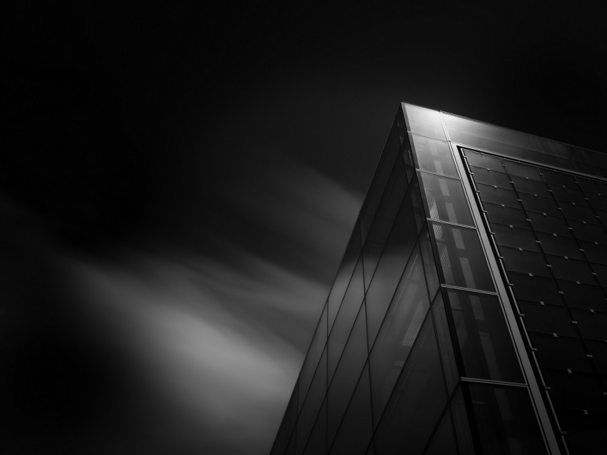 building facade bw architecture corner glass modern Free download PNG images with alpha channel diversity