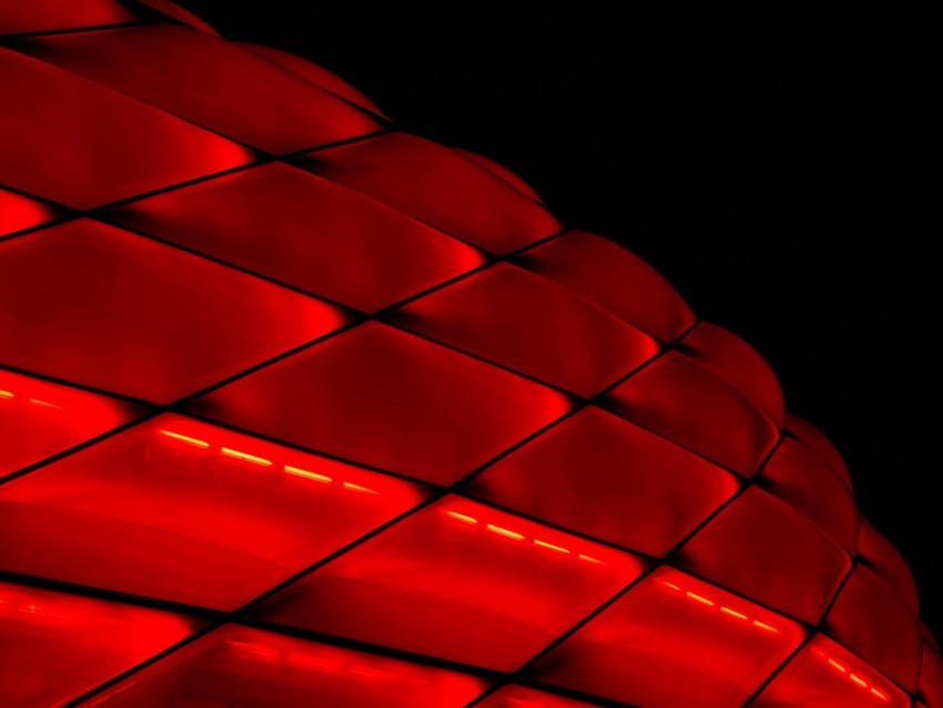 building facade red backlight mesh architecture PNG graphics with alpha transparency bundle