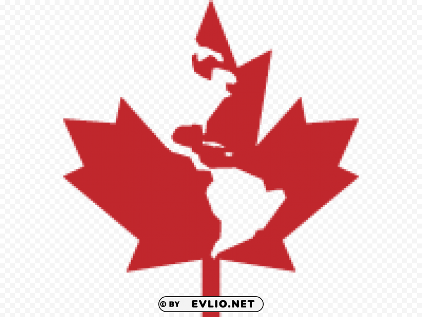 PNG image of canada leaf transparent Isolated Object with Transparency in PNG with a clear background - Image ID 9a516929