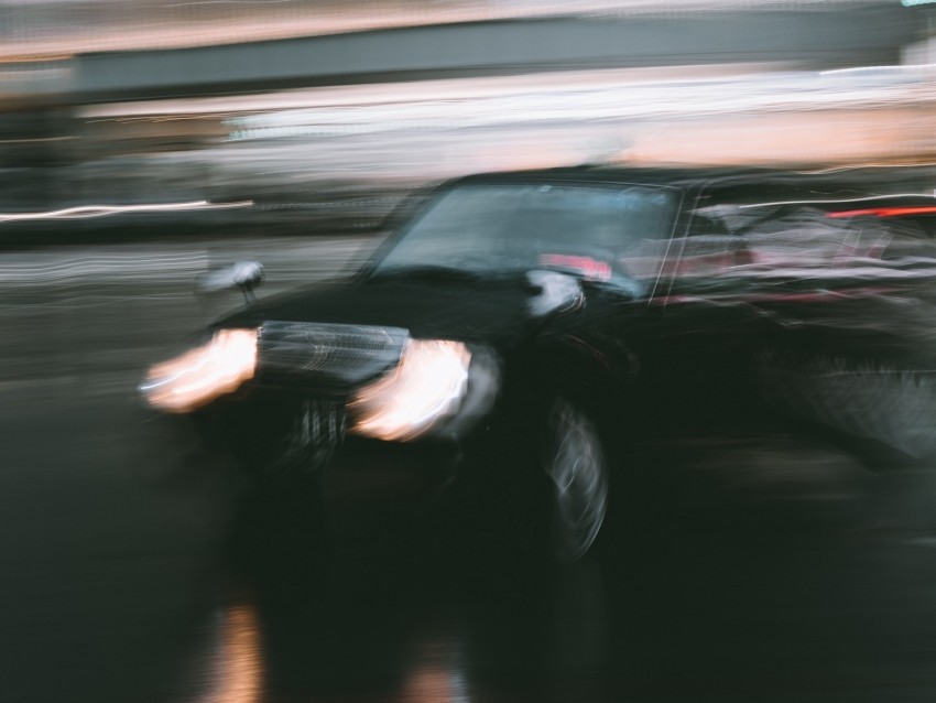 car blur motion speed lights PNG images with transparent canvas variety 4k wallpaper