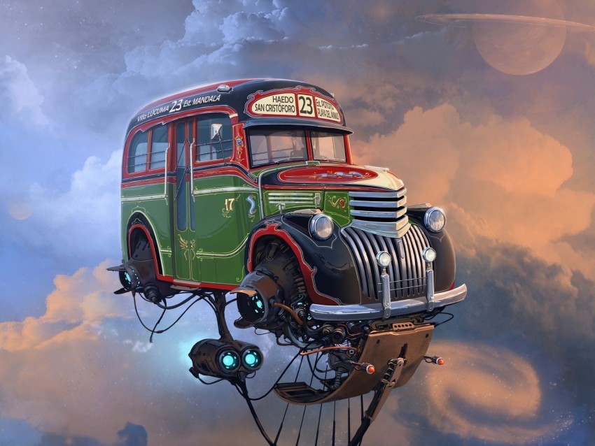 car sky fiction art future PNG files with alpha channel assortment