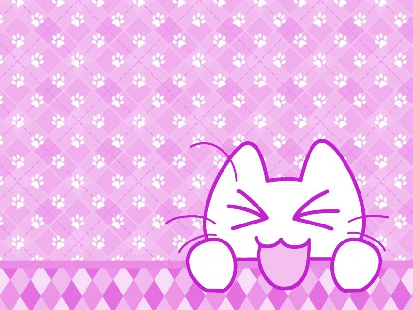 cat protruding tongue funny art vector Isolated Item with Transparent Background PNG