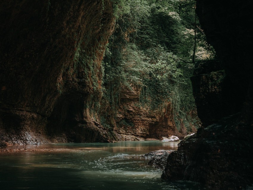 cave water dark stones Isolated Subject in HighQuality Transparent PNG