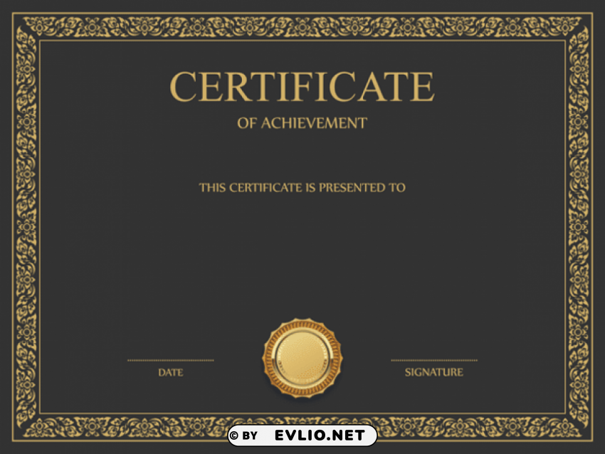 certificate template PNG images with no watermark clipart png photo - a56766e1