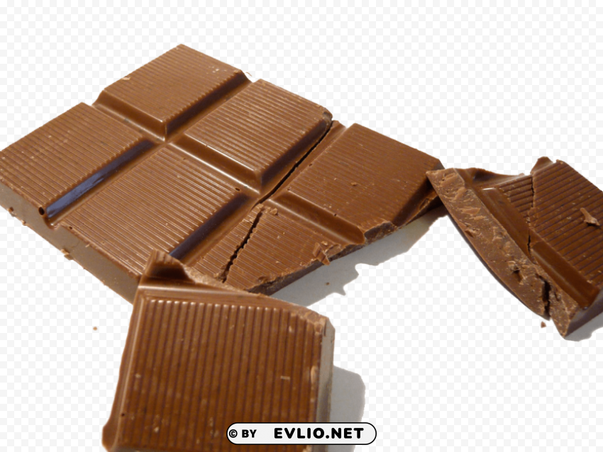chocolate Transparent Background Isolation in PNG Format