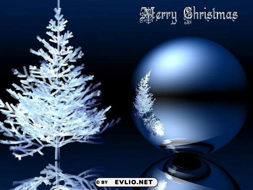 Christmas-blue Transparent PNG Graphics Assortment