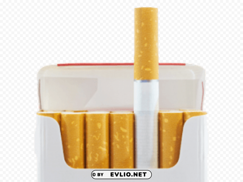 Opened Cigarette Pack Clear - Image ID 80e91b0d Transparent background PNG images comprehensive collection