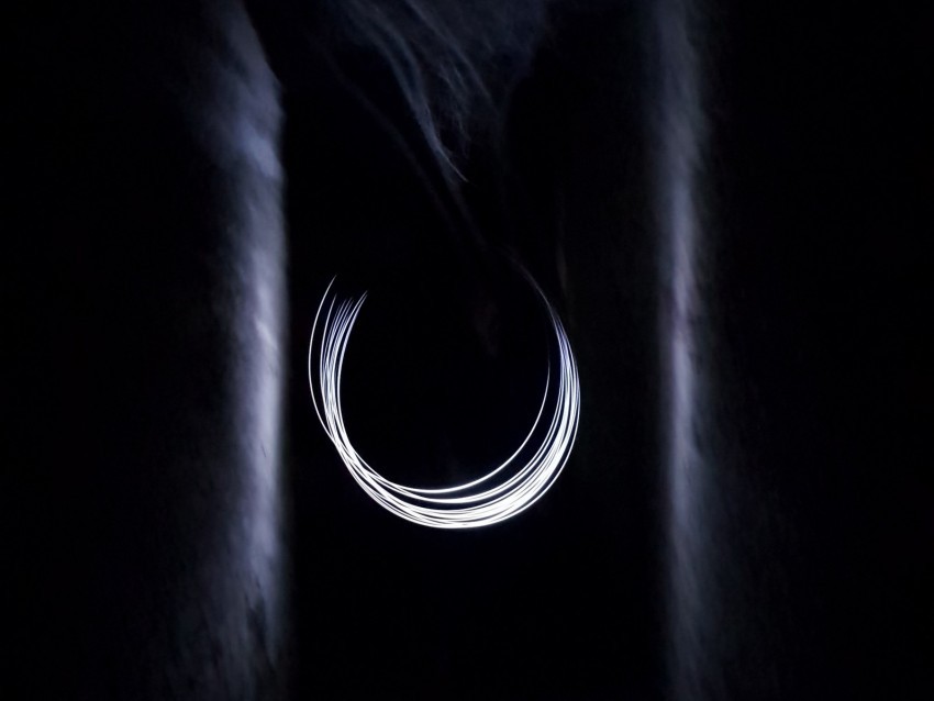 circle dark long exposure black PNG for t-shirt designs 4k wallpaper