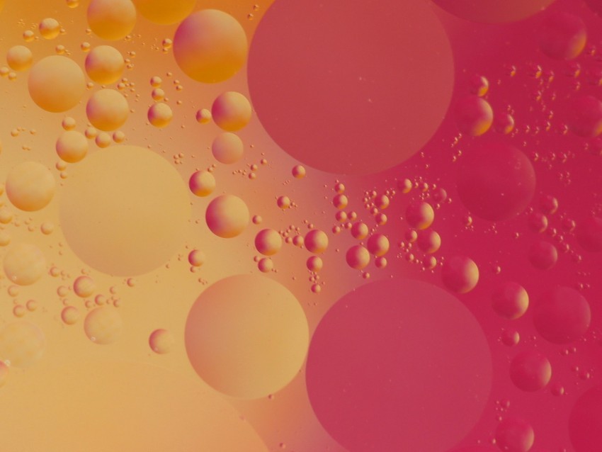 circles bubbles shape pink yellow red HighQuality Transparent PNG Element 4k wallpaper
