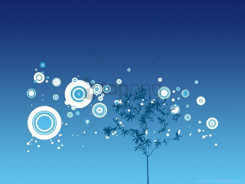 circles drawing light tree wallpaper Isolated Object on HighQuality Transparent PNG