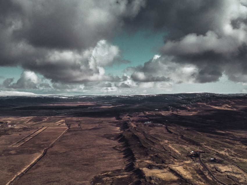 clouds aerial view prominency relief landscape Transparent Background Isolated PNG Character