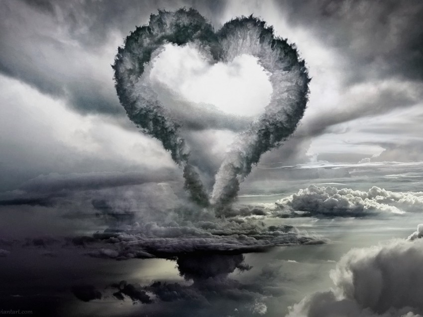 clouds heart form PNG Image Isolated with HighQuality Clarity 4k wallpaper