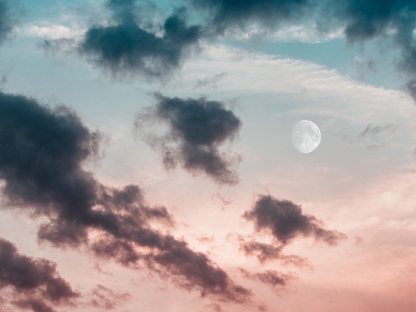 clouds sky moon PNG images without subscription