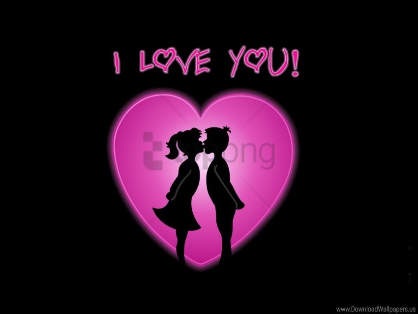 couple kiss love wallpaper PNG images no background