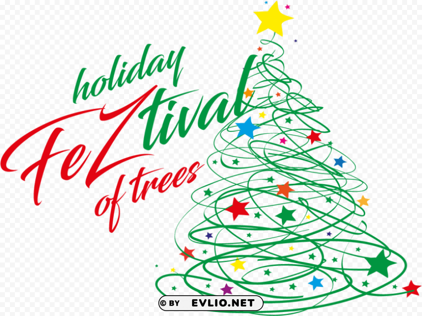creative christmas tree line art Free download PNG images with alpha channel diversity