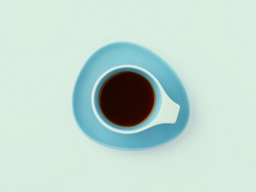 cup minimalism tea drink blue PNG images with alpha transparency wide selection 4k wallpaper