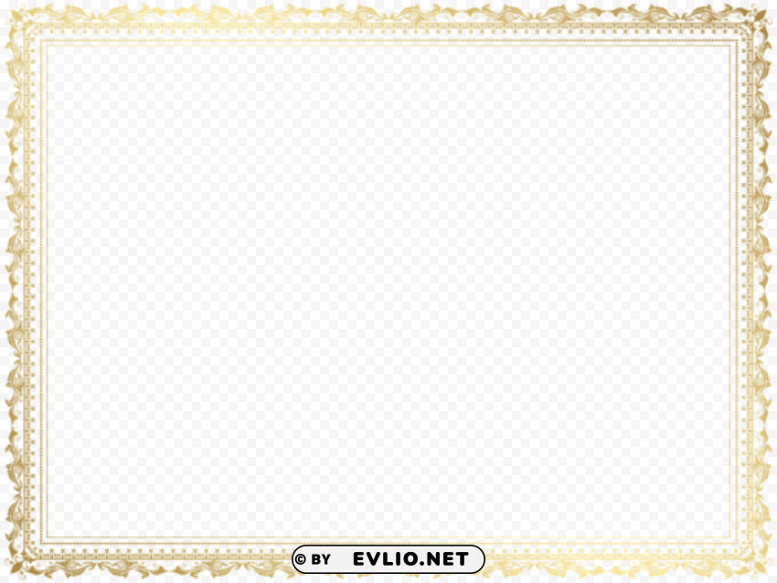 decorative border frame PNG pictures with no backdrop needed
