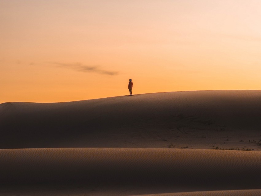 desert sunset silhouette hills sand Isolated Subject on HighQuality PNG 4k wallpaper