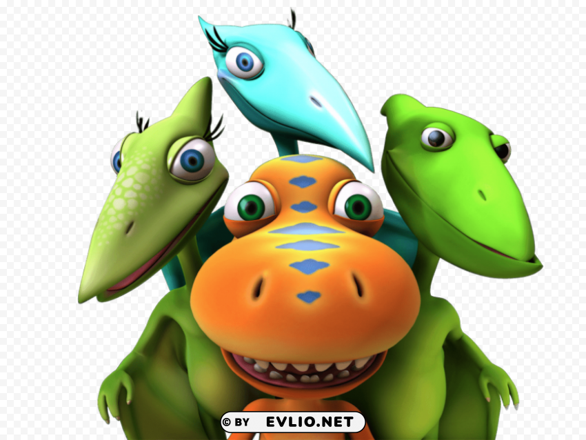 dinosaur train buddy and friends PNG files with clear background