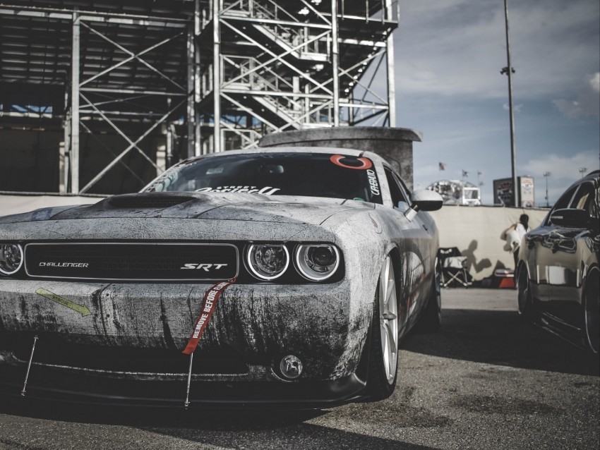 dodge challenger dodge challenger sports car race Isolated Subject on HighResolution Transparent PNG