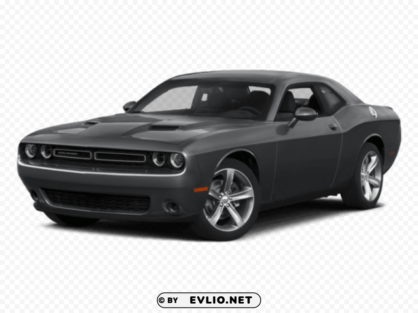 dodge challenger grey Clear background PNG clip arts