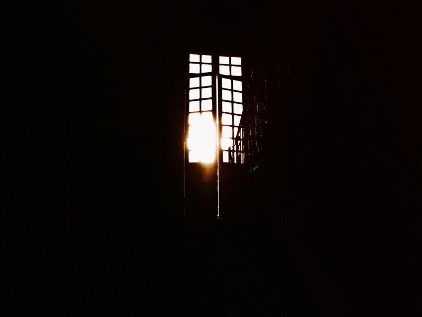 door dark room sunlight railing grid ajar PNG for blog use