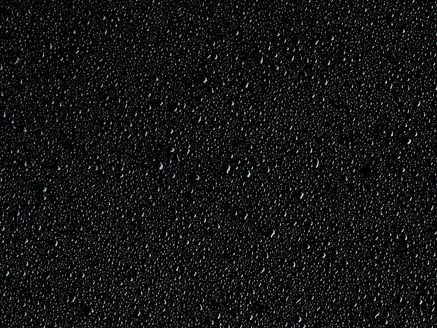 drops dew wet surface black PNG Image with Isolated Artwork