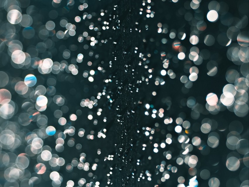 drops glare bokeh blur wet Isolated Subject in Transparent PNG Format 4k wallpaper