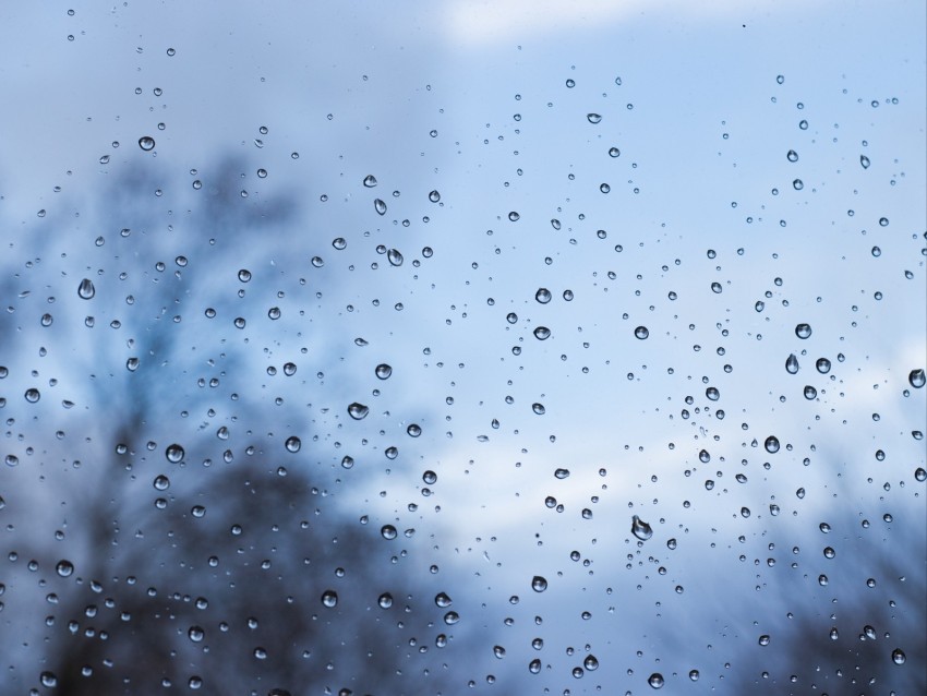 drops glass rain wet blur window HighQuality Transparent PNG Isolated Element Detail